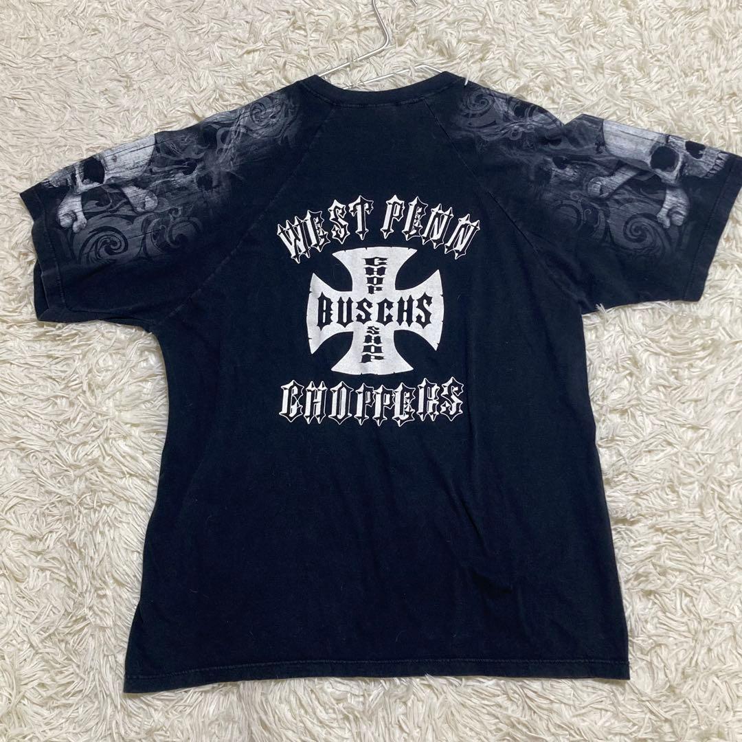 WESTCOASTCHOPPERS スカル Tシャツ サイズL vintage