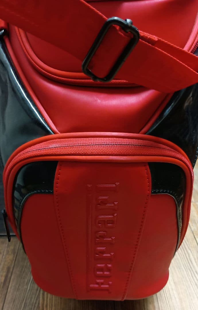 【希少】フェラーリ キャディバッグ ゴルフバッグ レッド カート型 5分割