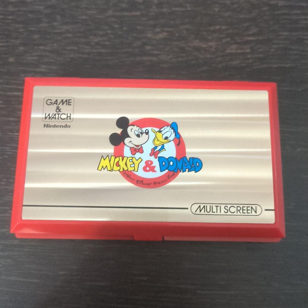 GAME＆WATCH MULTI SCREEN MICKEY＆DONALD