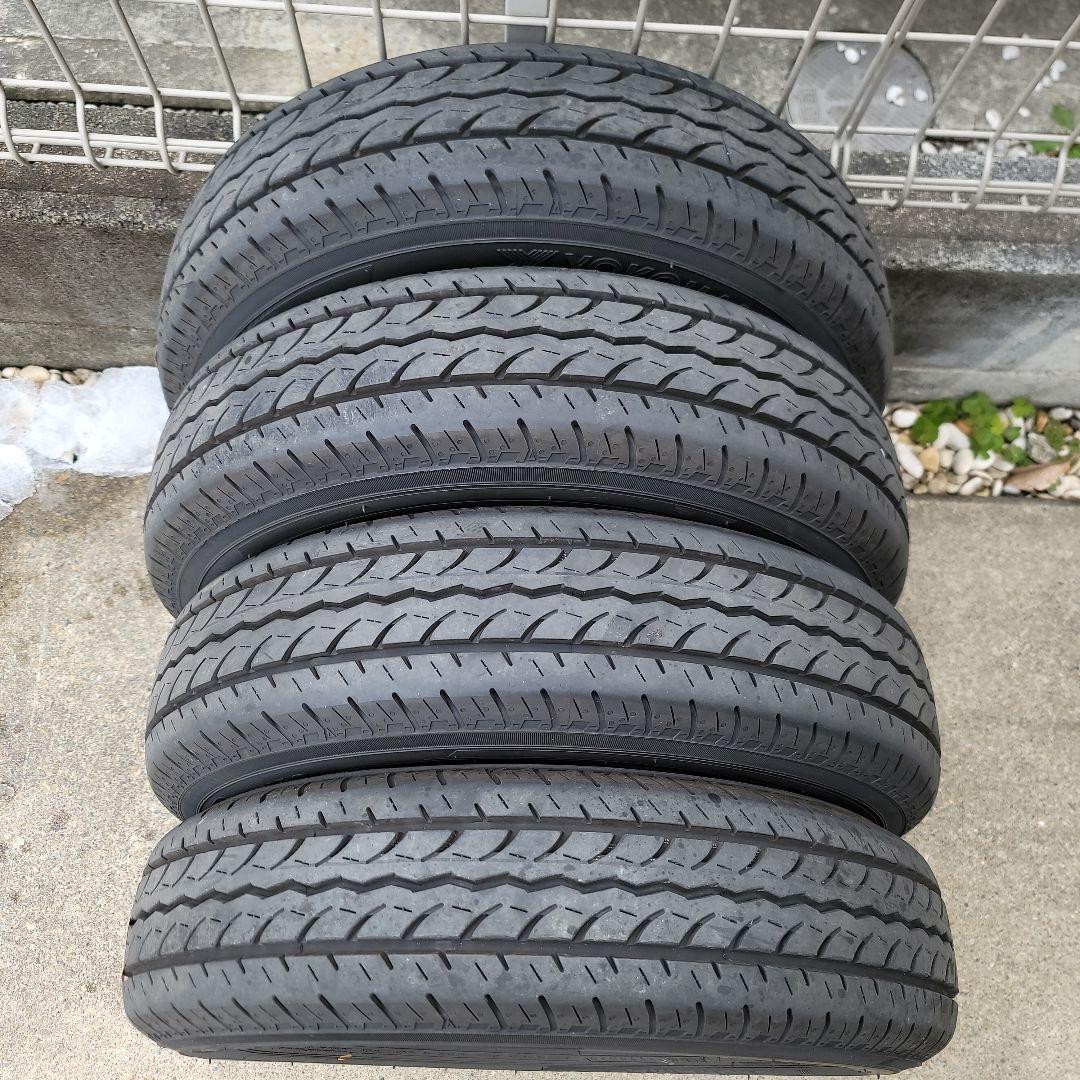 ヨコハマ　145/80R12 タイヤ4本　2025年10月製造