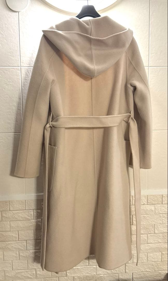 アナイ ANAYI ベージュ ロングコート 38