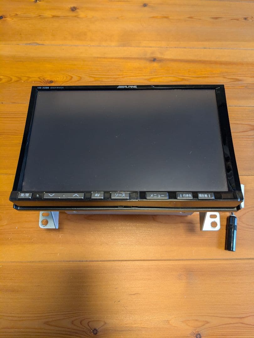 アルパイン　VIE−X088　カーナビ　リアモニターセット　デリカD5　CV5W