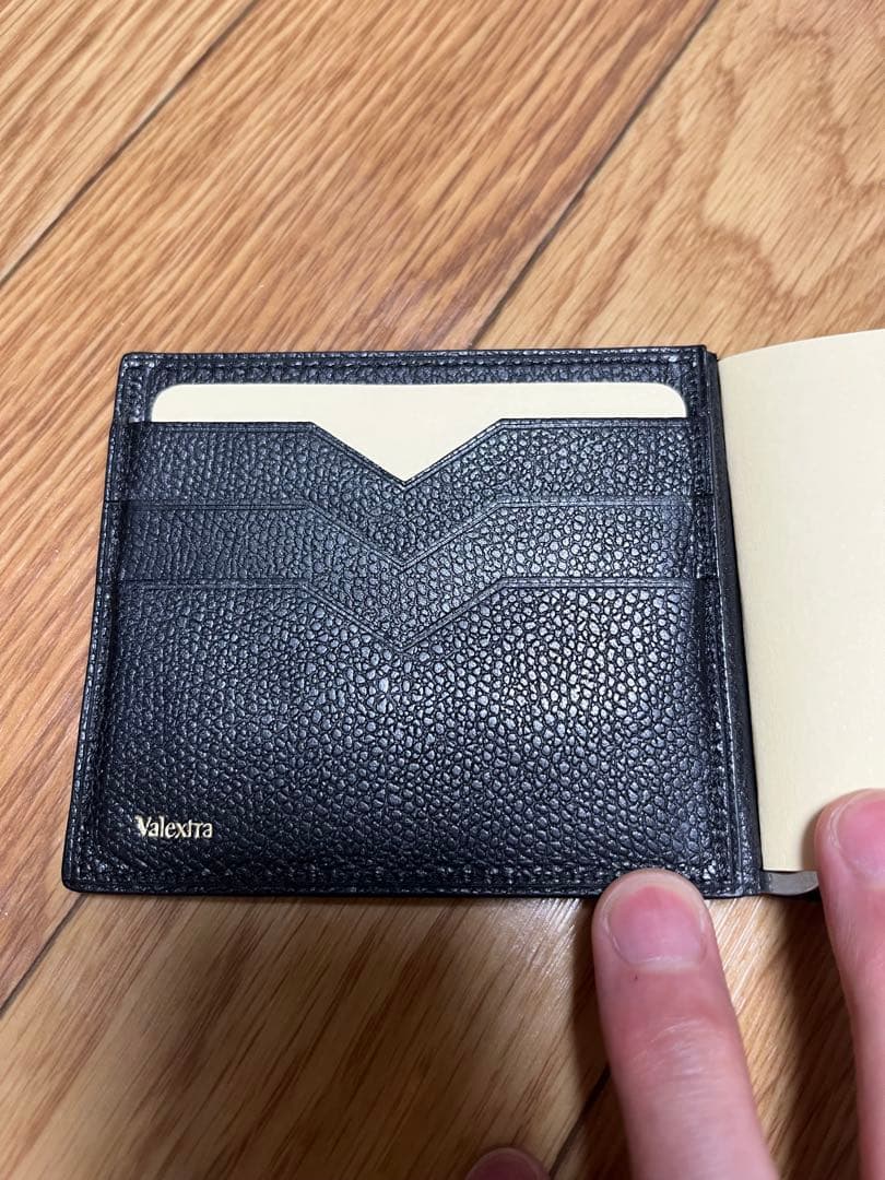 r*a様 Valextra ブラック マネークリップ