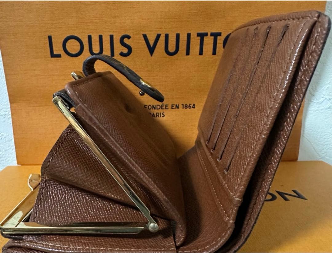 LOUIS VUITTON ポルトモネビエヴィエノワがまロニ つ折り財布
