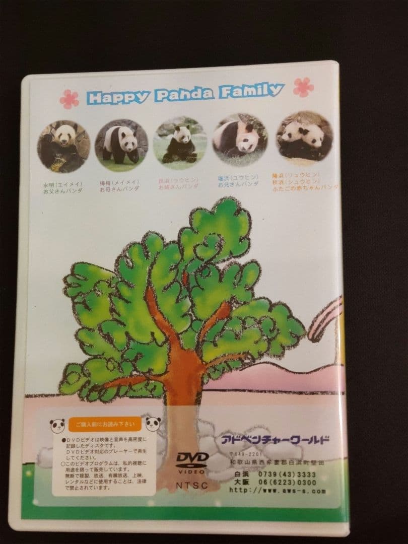 激レア！　WE LOVE PANDA FAMILY　アドベンチャーワールド