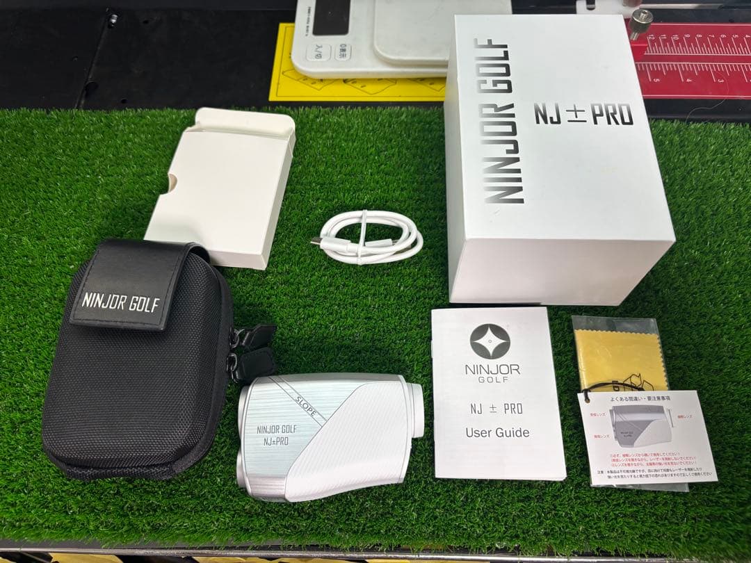 ニンジャー ゴルフ NJ ± PRO 3点計測 距離計 ケース付き 付属品多数