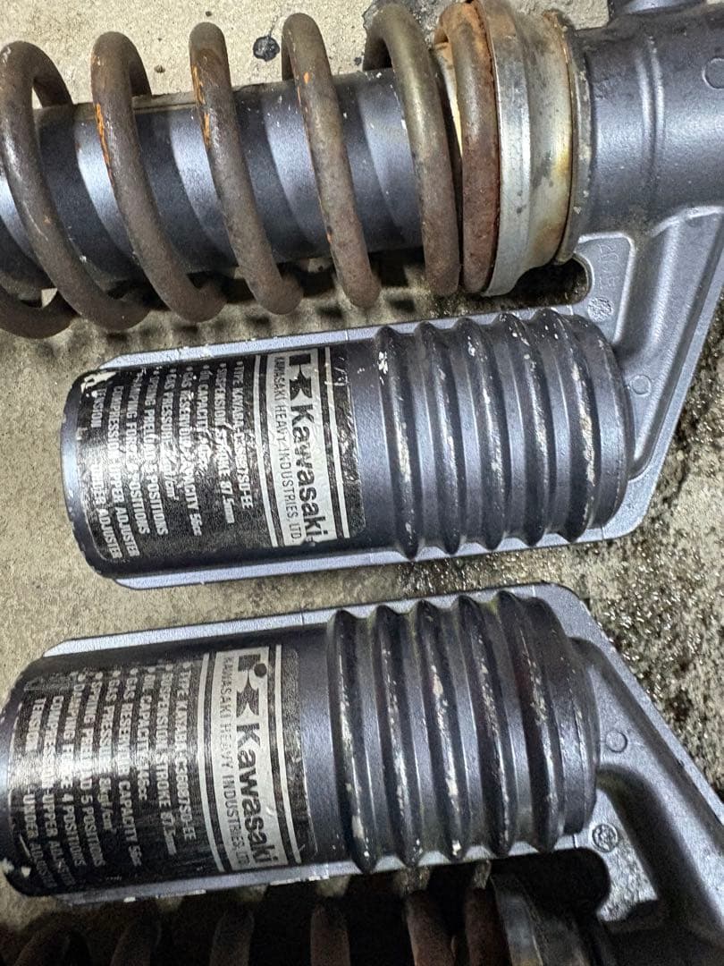 ゼファー400 純正サスペンション　値下げ交渉⭕️