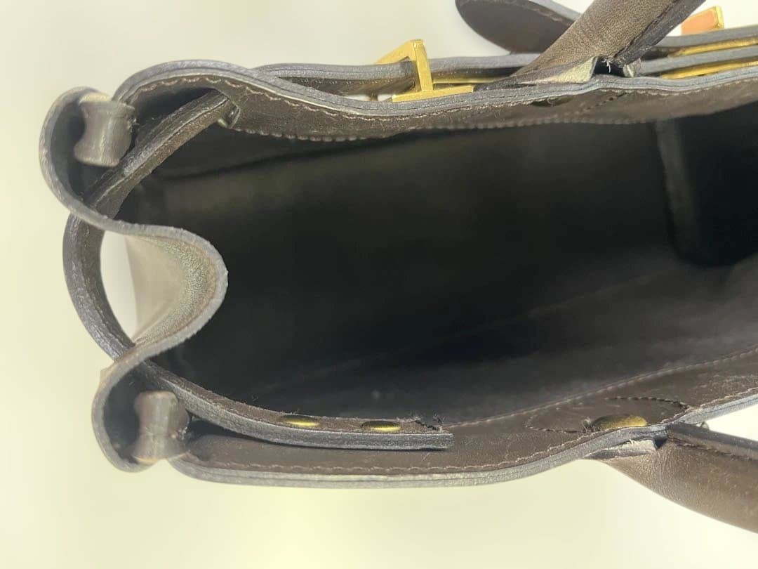 シータパランティカ　ブラウン　トートバッグ