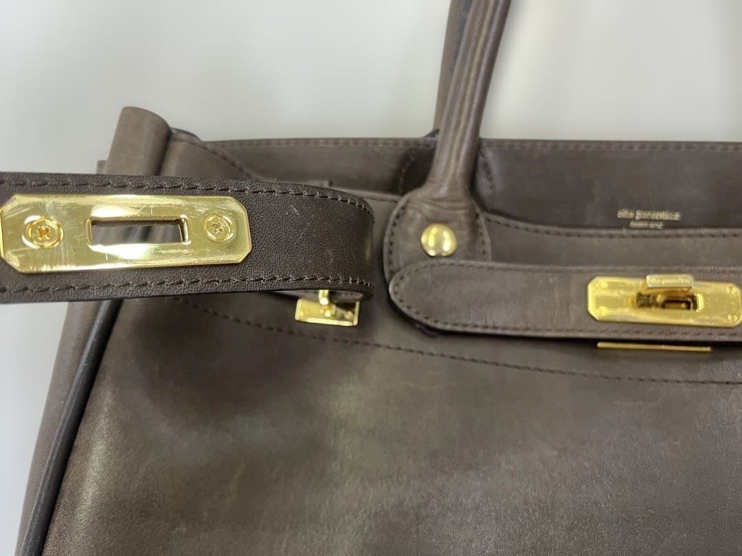 シータパランティカ　ブラウン　トートバッグ