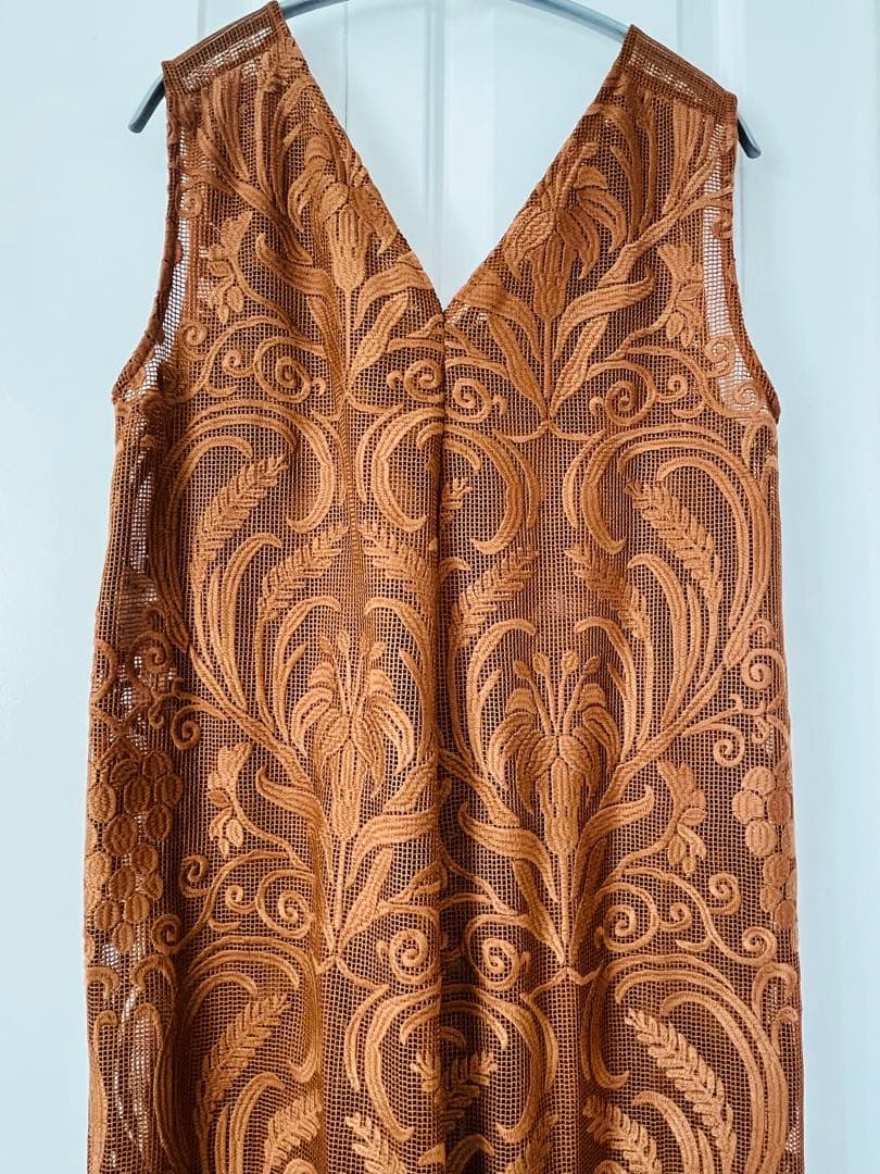 【美品】Ameri VINTAGE CHLOE V NECK ROMPERS S