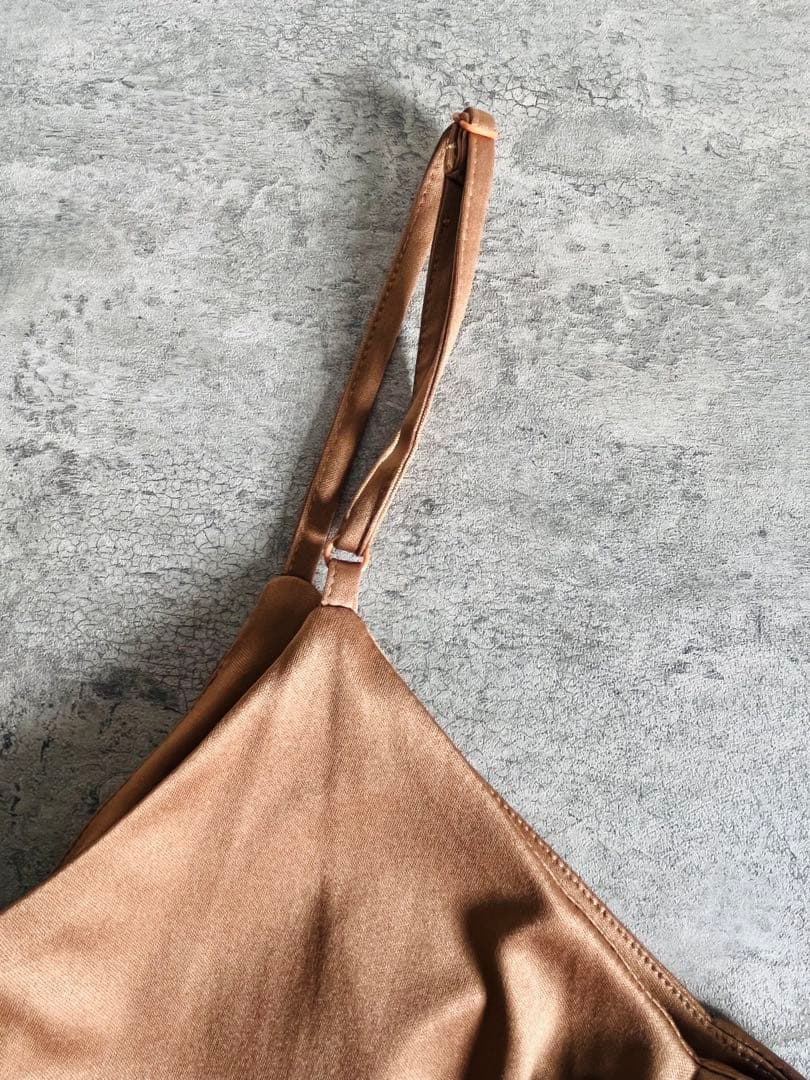 【美品】Ameri VINTAGE CHLOE V NECK ROMPERS S