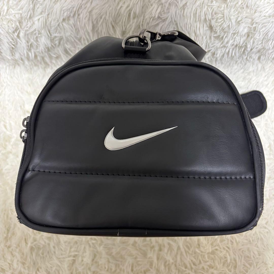 【激レア】NIKE レザー キルティング ボストンバッグ 2way 入手困難