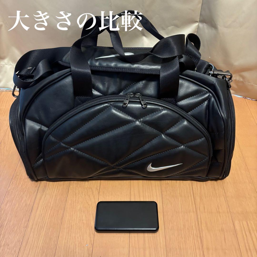 【激レア】NIKE レザー キルティング ボストンバッグ 2way 入手困難