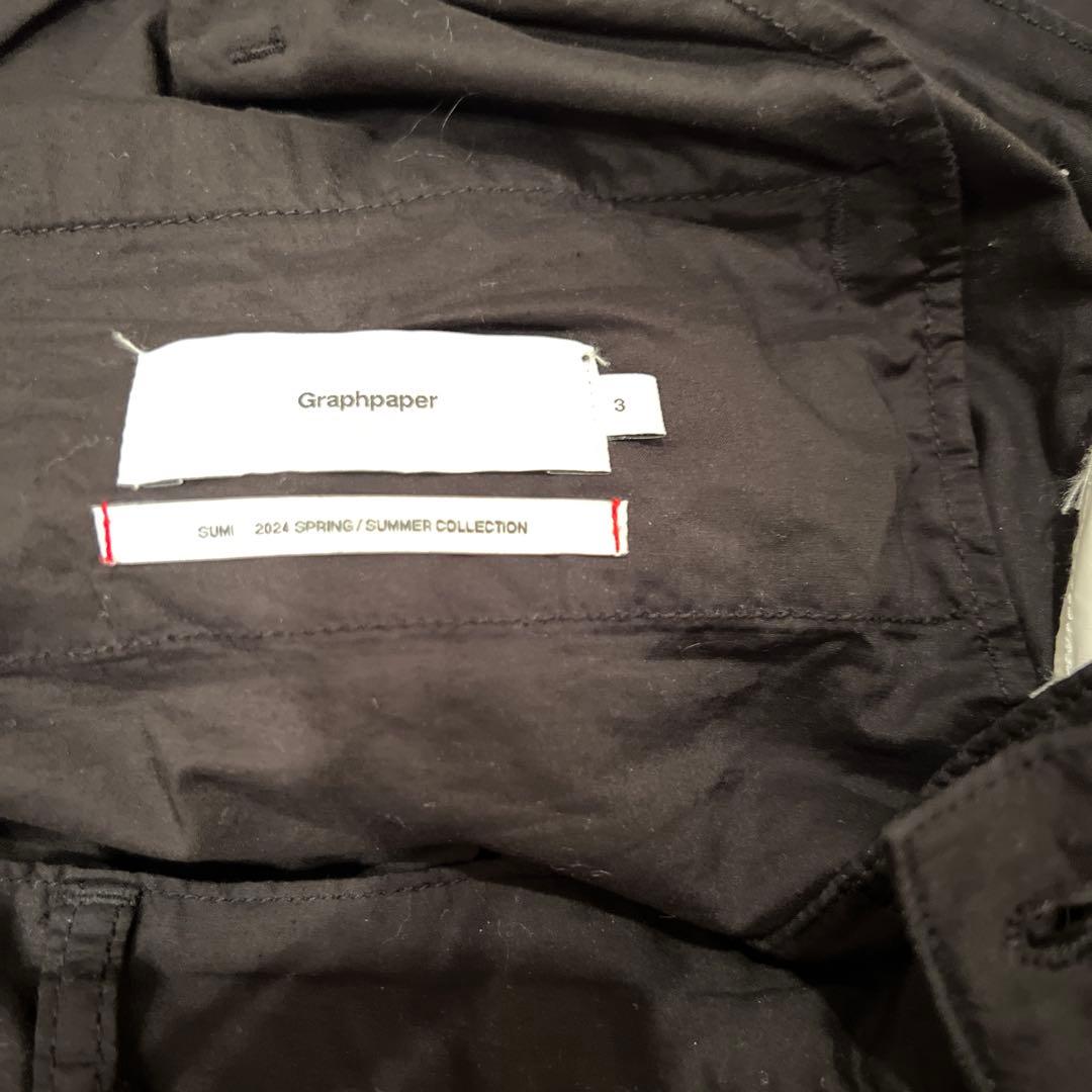 Graphpaper ブラックセットアップ2024年春夏コレクション