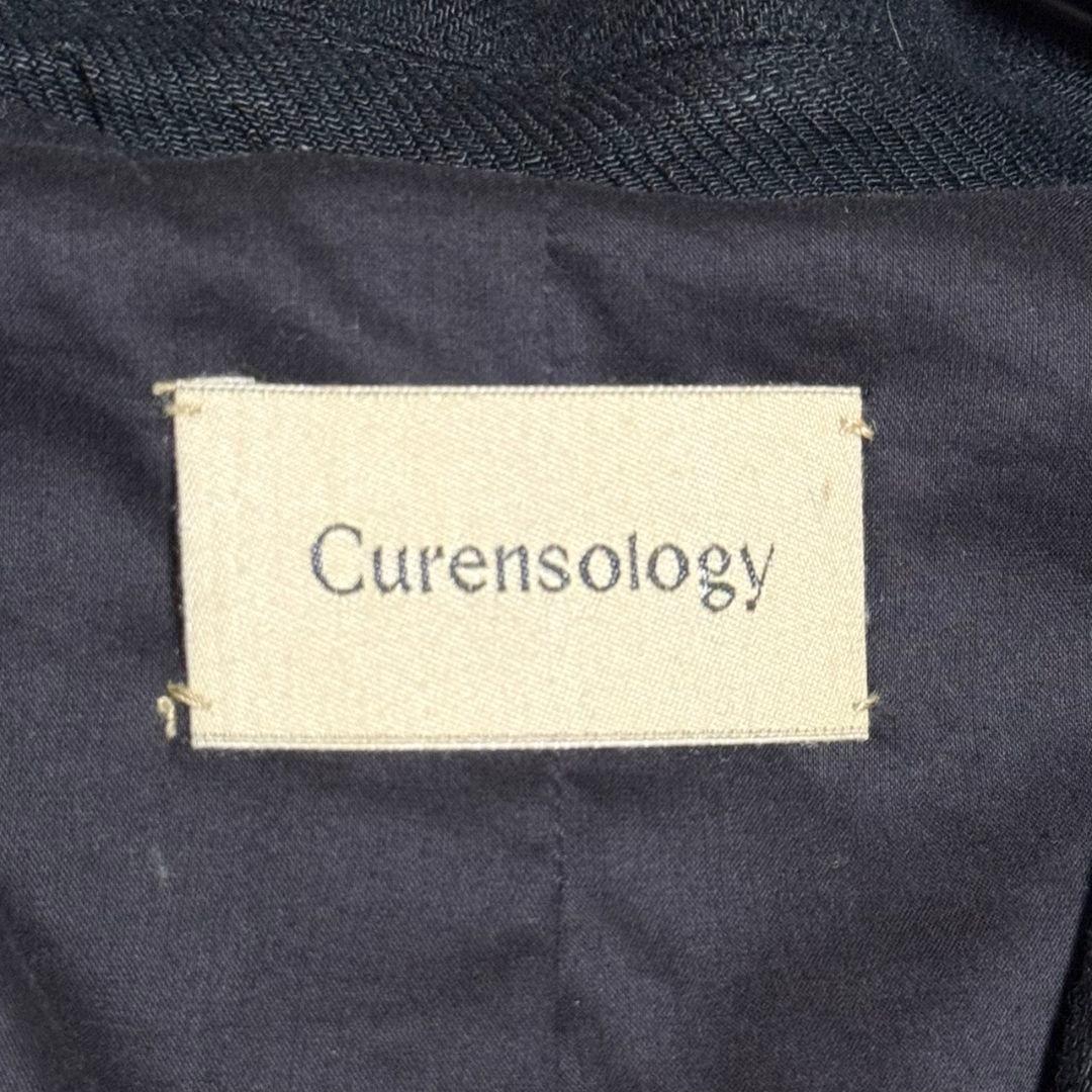 カレンソロジー 2022年 リネン ダブルジャケット 金釦 黒