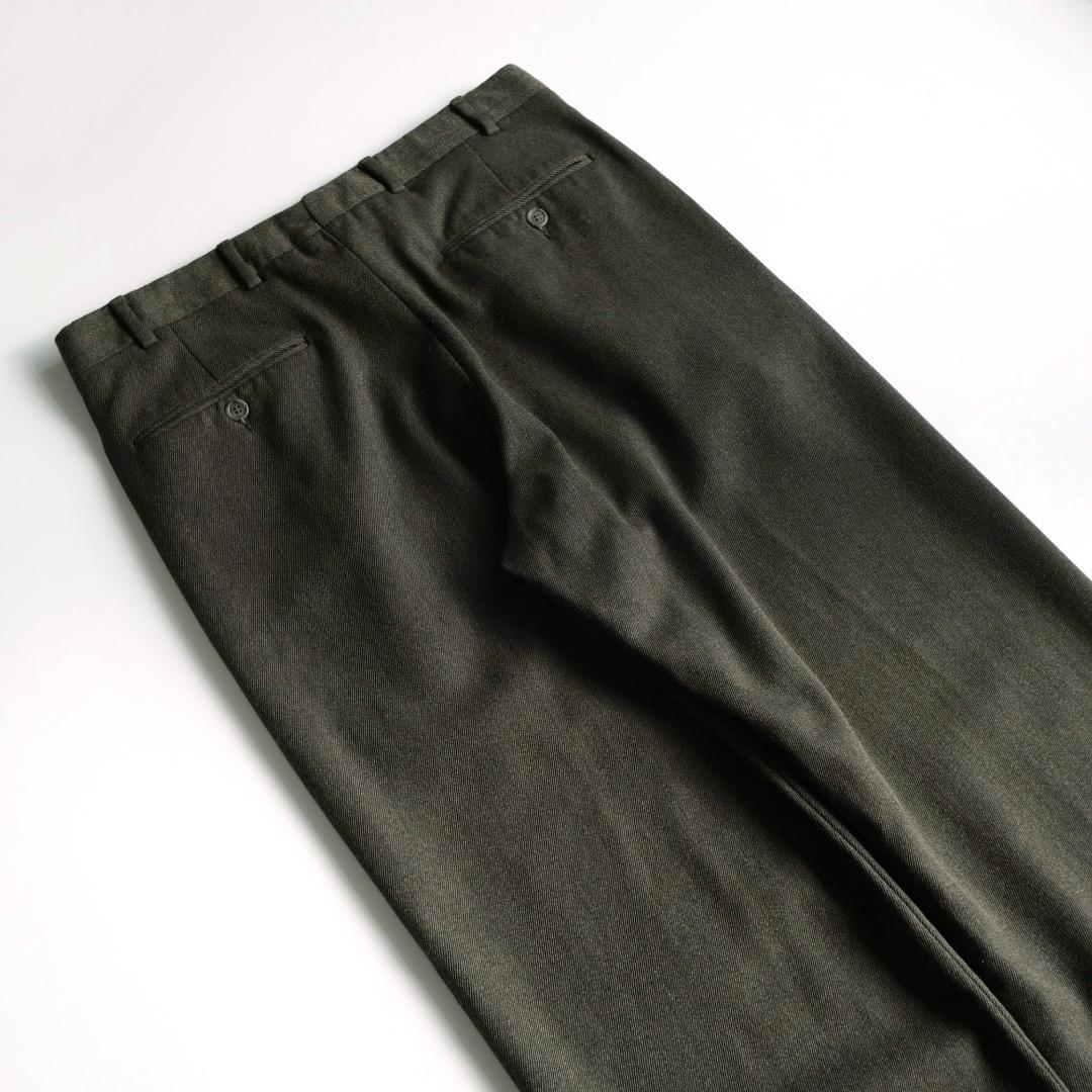 BROOKS BROTHERS USA製 90's ツータックウールスラックス