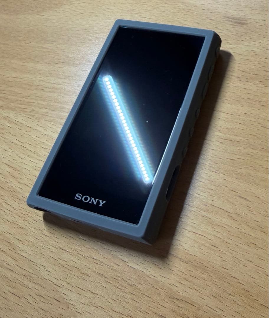 SONY NW-A306 デジタルオーディオプレーヤー　純正シリコンケース付