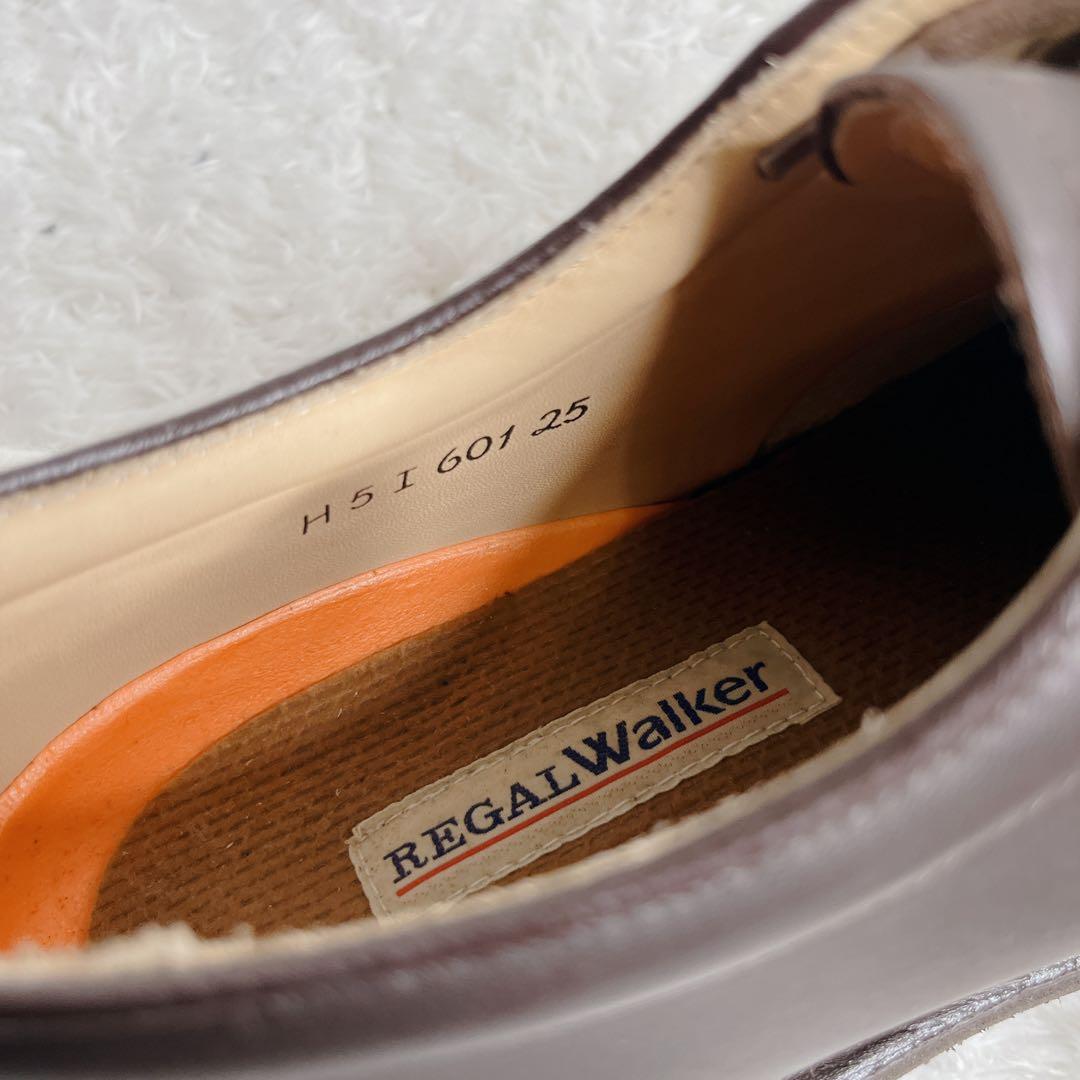 未使用品 REGAL WALKER 革靴 コンフォートシューズ ブラウン レザー