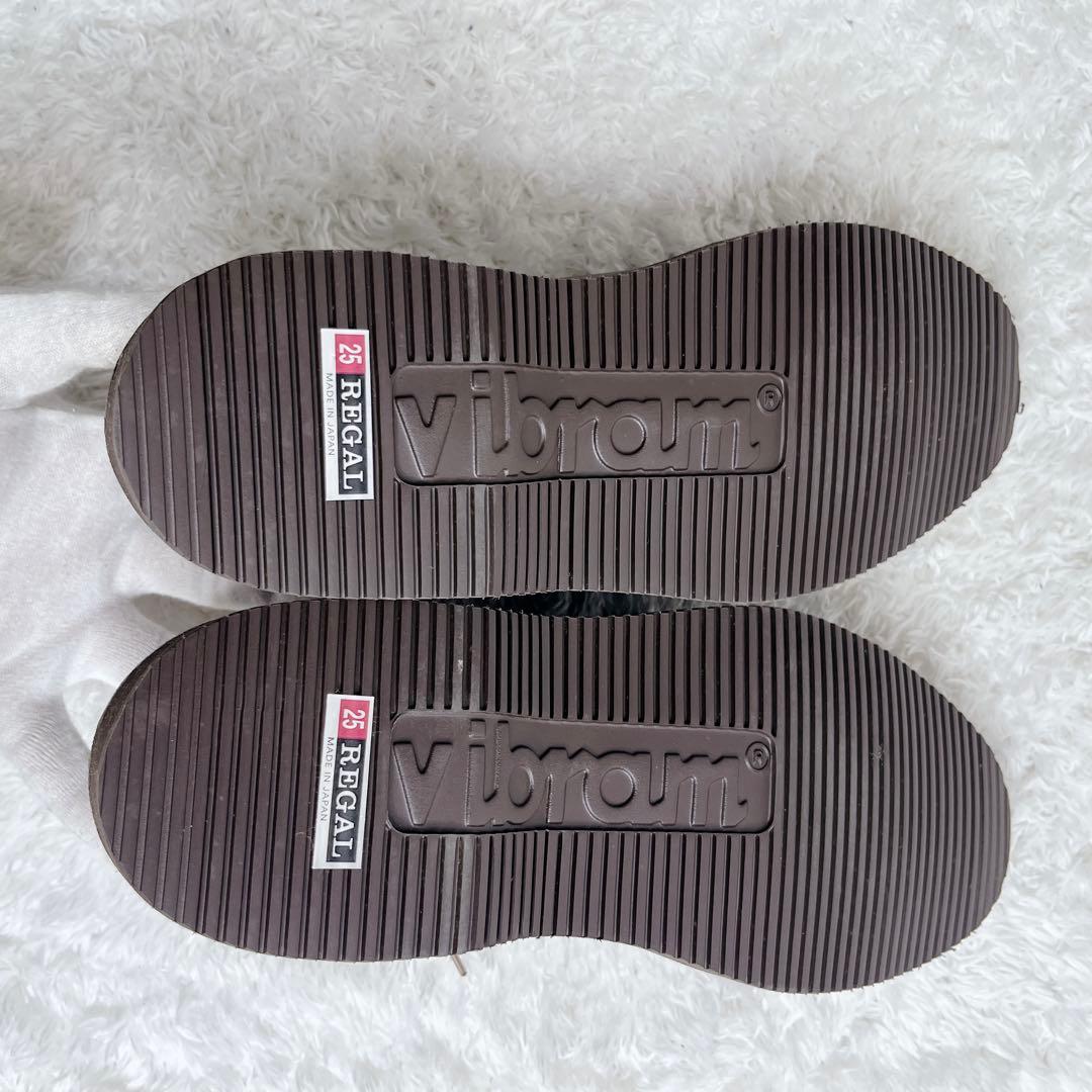 未使用品 REGAL WALKER 革靴 コンフォートシューズ ブラウン レザー