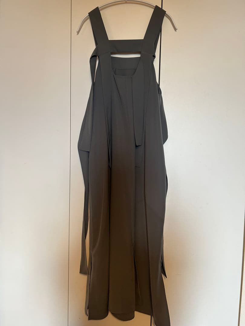 ENFÖLD グレー サロペットスカート 38