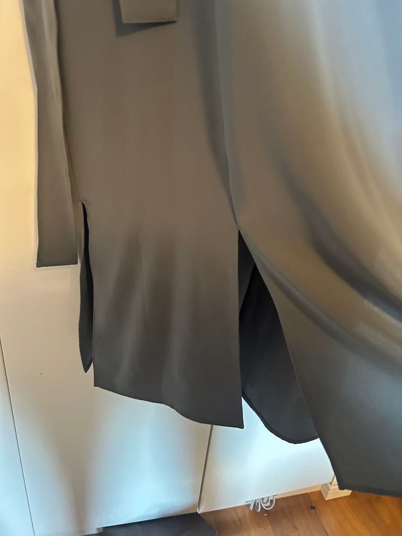 ENFÖLD グレー サロペットスカート 38