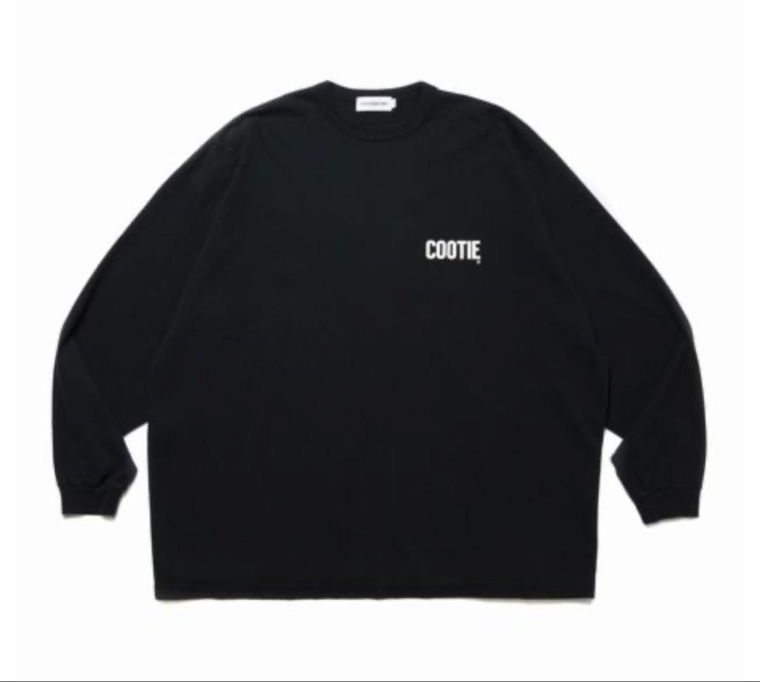 COOTIE PRODUCTION CAPSULE 2025ロンT ブラック S