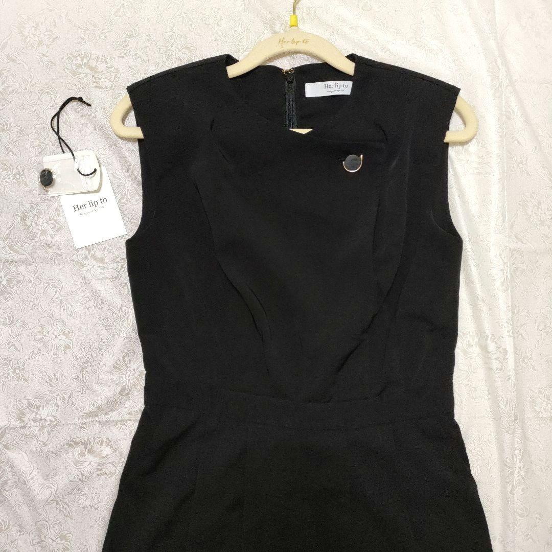 【タグ付】Herlipto Two-way Collar Jumpsuit S