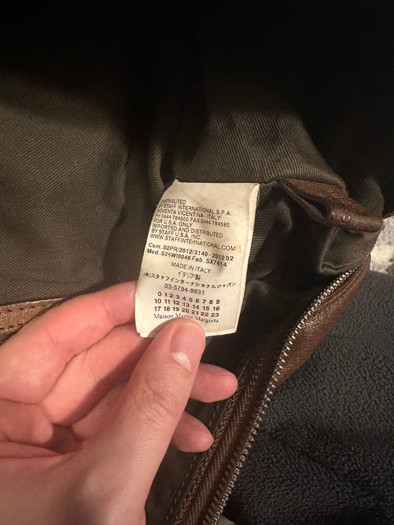 maison margiela ボストンバッグ