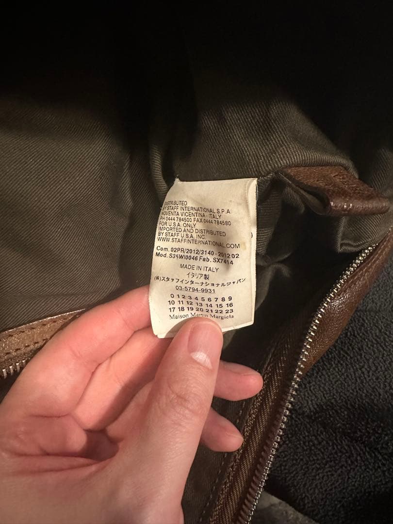 maison margiela ボストンバッグ