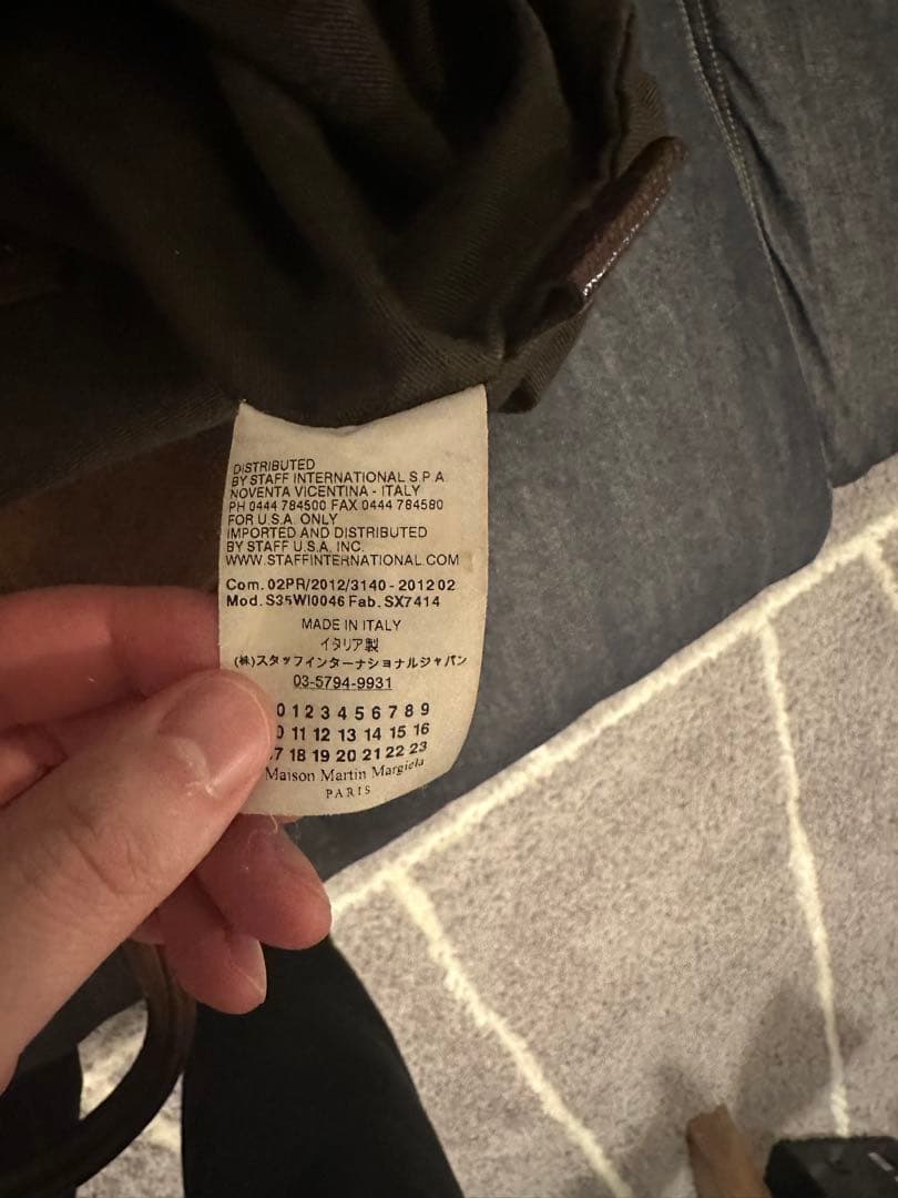 maison margiela ボストンバッグ