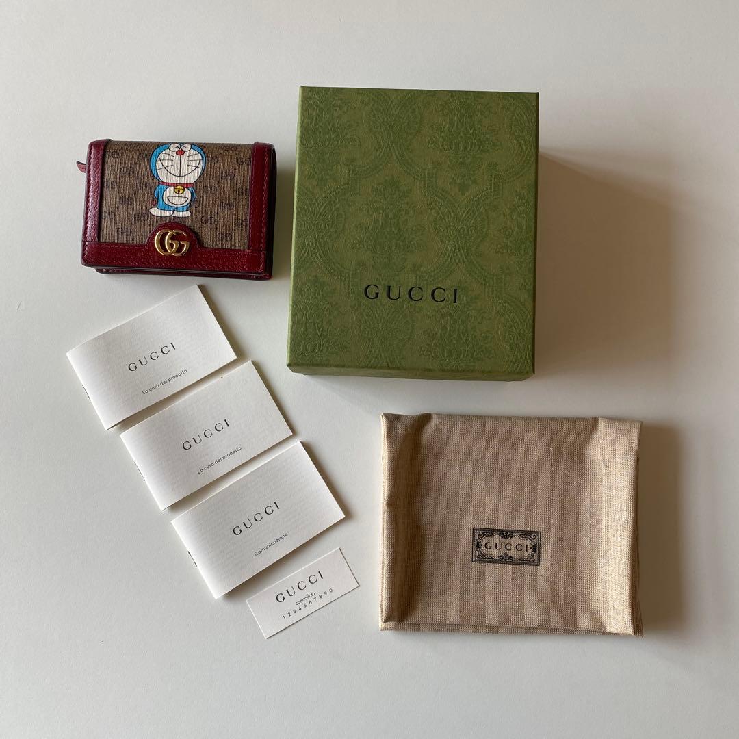 GUCCIドラえもんのミニウォレット コンパクトウォレット