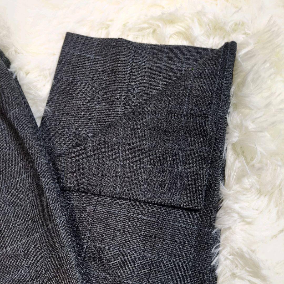 ユナイテッドアローズ　セットアップ　ゴム　ストレッチ　ウォッシュブル　チェック