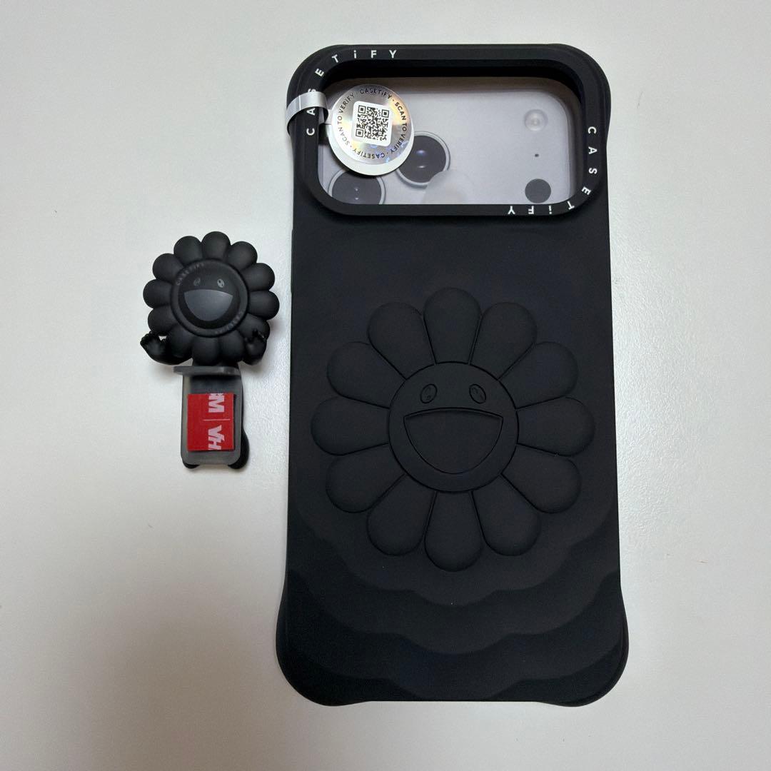 【村上隆 x CASETiFY】FLOWERS BLOOM BLACK フィギア