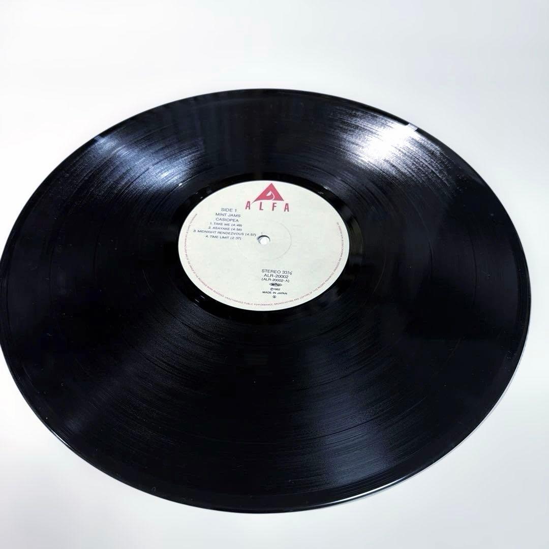 美品❗️LP帯付　Casiopea カシオペア　「Mint Jams」　1982年