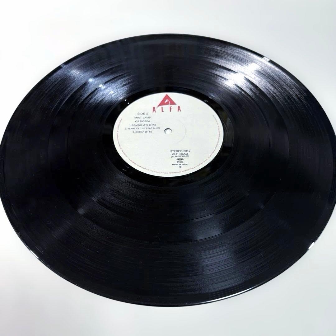 美品❗️LP帯付　Casiopea カシオペア　「Mint Jams」　1982年