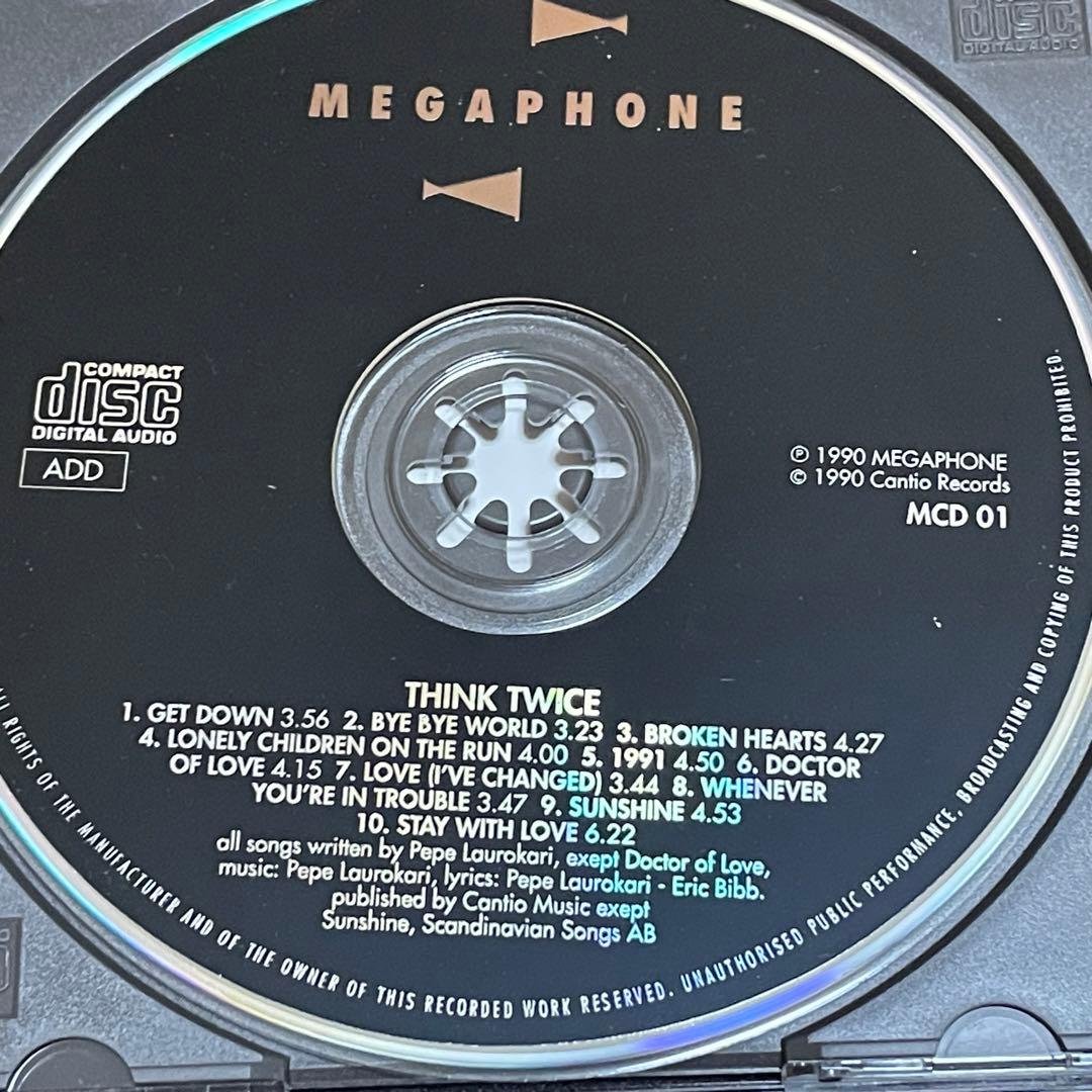 北欧メロハー,AOR◆THINK TWICE/MEGAPHONE