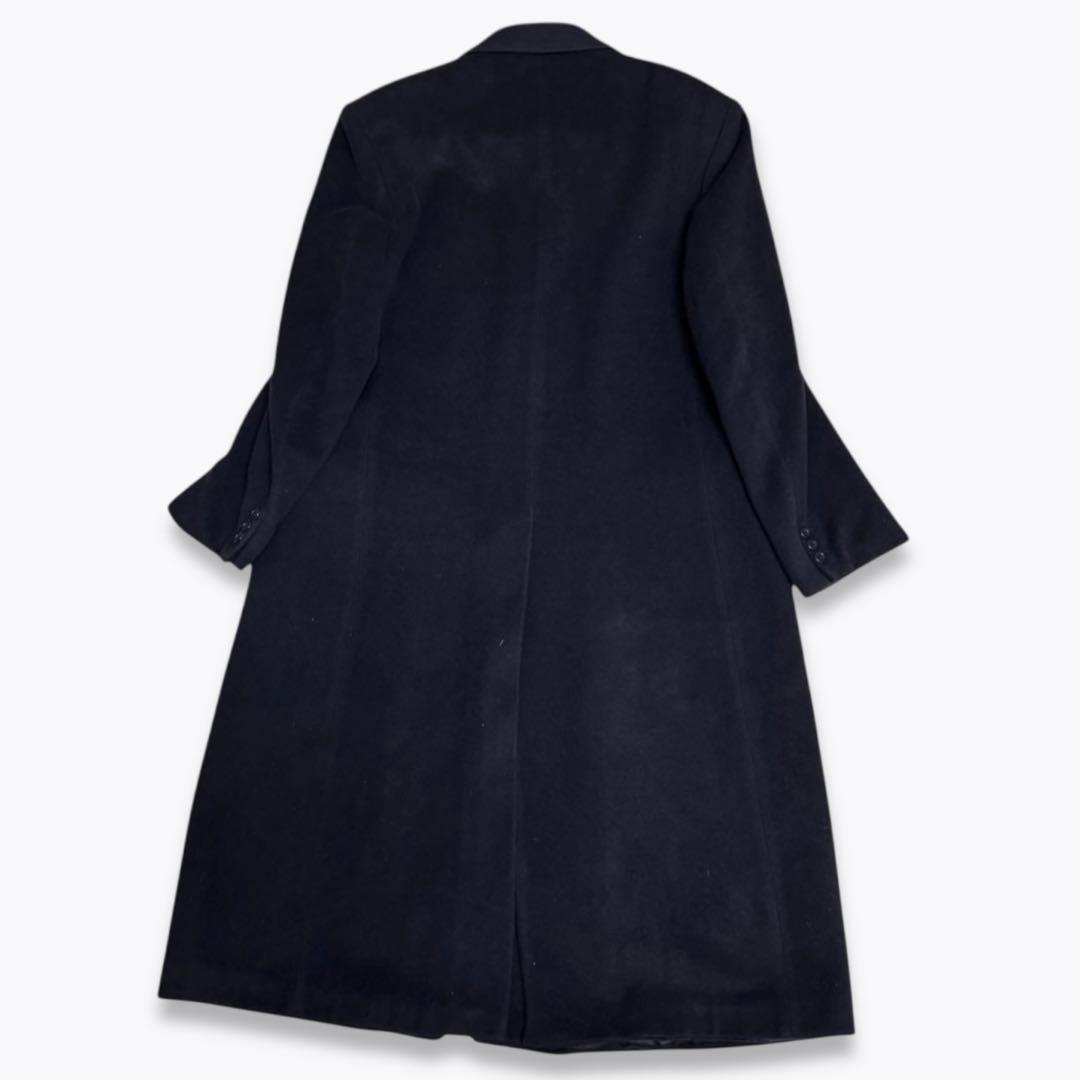 【英国製】Burberry バーバリー カシミヤ100% 比翼 チェスターコート