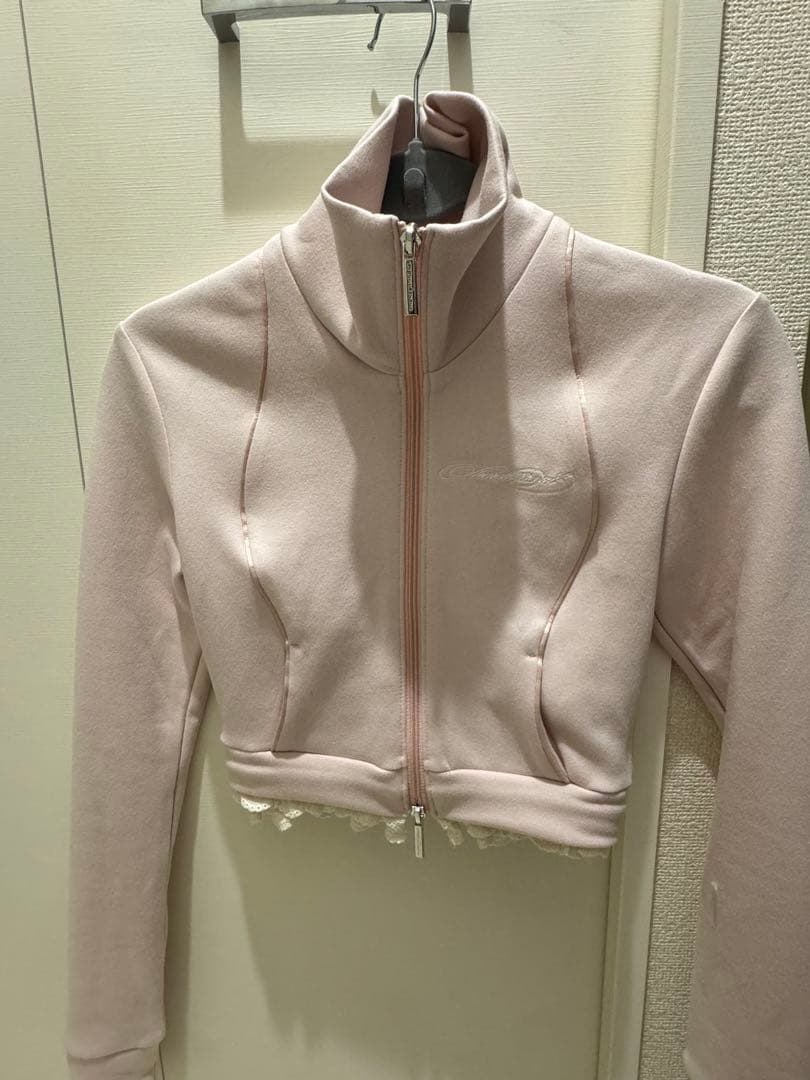 パンツ THEREDTHREAD S jersey jacket shorts lace