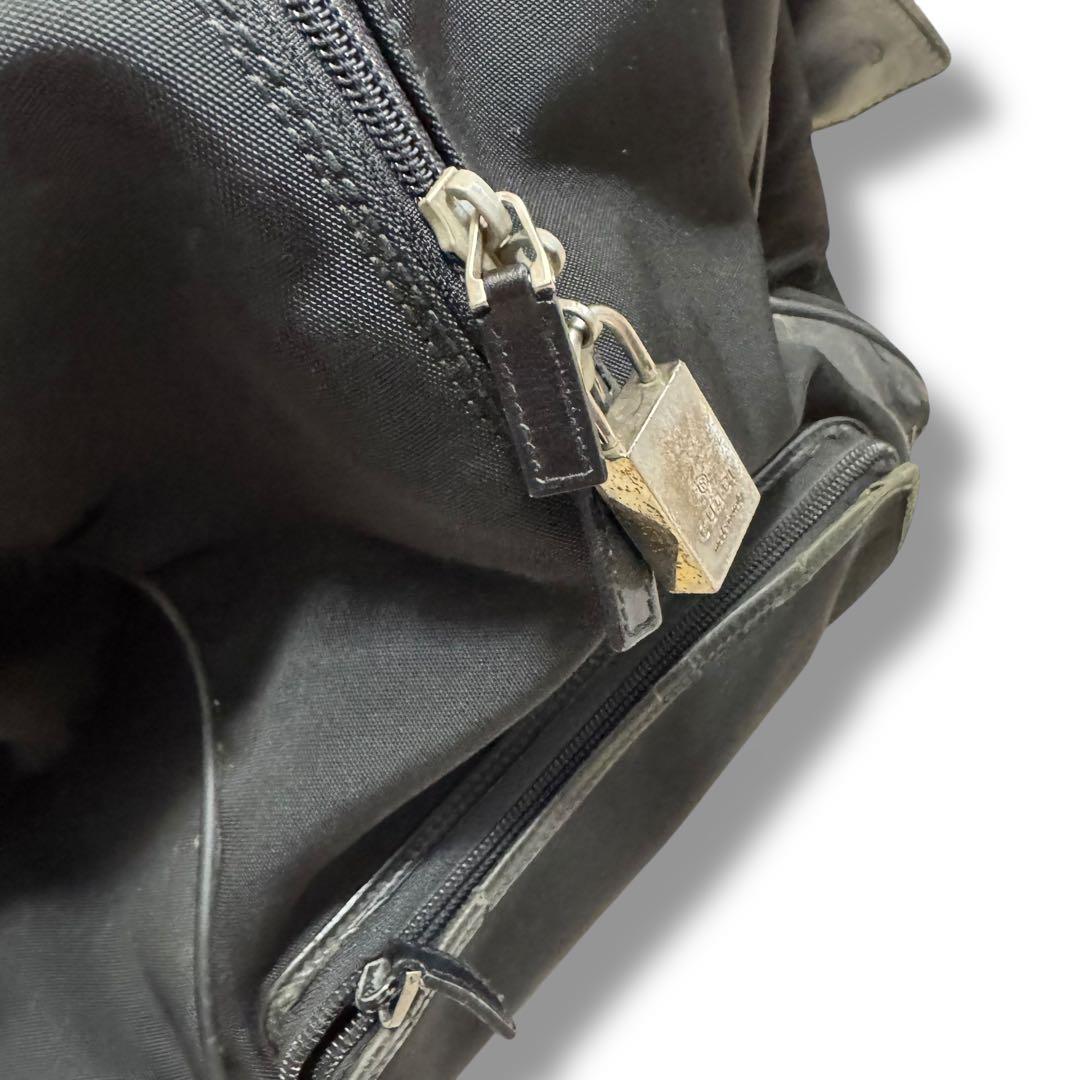 GUCCI グッチ　ボストンバッグ　キャリーケース　012•0477 ブラック