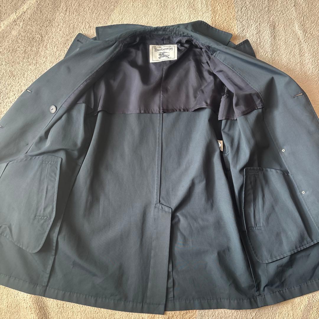 極美品　BURBERRY　ダブルチェスターコート トレンチコート　金ボタン