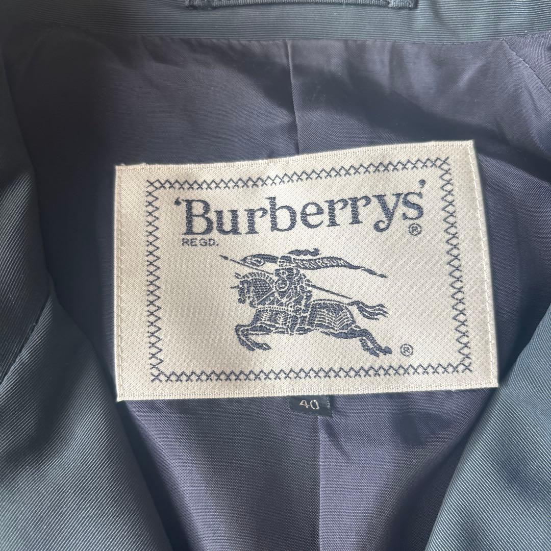 極美品　BURBERRY　ダブルチェスターコート トレンチコート　金ボタン