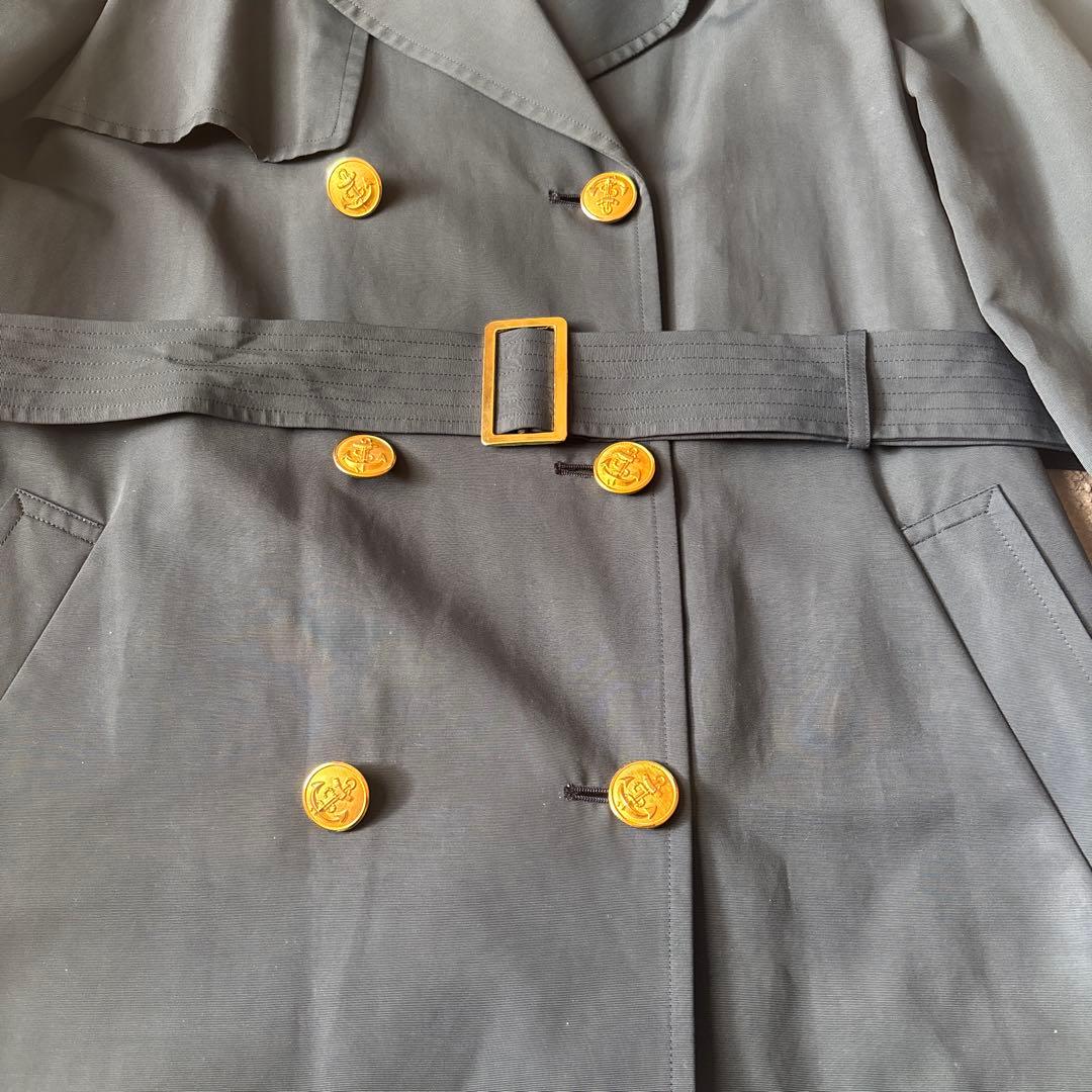 極美品　BURBERRY　ダブルチェスターコート トレンチコート　金ボタン