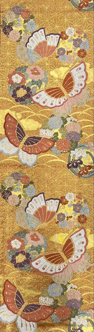 振り袖　フルセット　別誂長襦袢　成人式　金彩加工　結婚式　振袖　銀通し　687