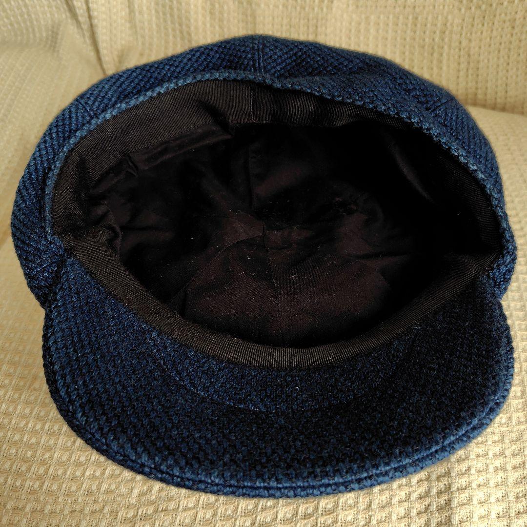 PORTERCLASSIC　ポータークラシック　ダークブルー キャスケット