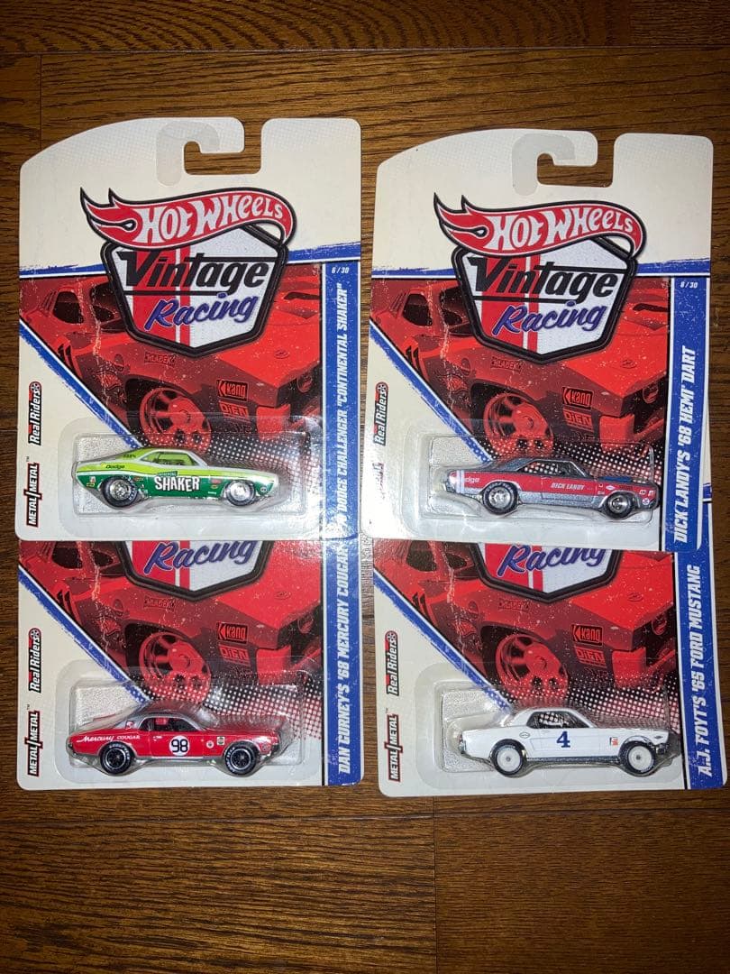 に*ん様 ホットウィール ヴィンテージレーシングアソート 8個セット