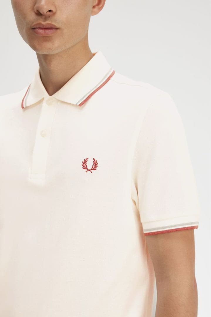 FRED PERRY M3600 白ポロシャツMサイズユニセックス