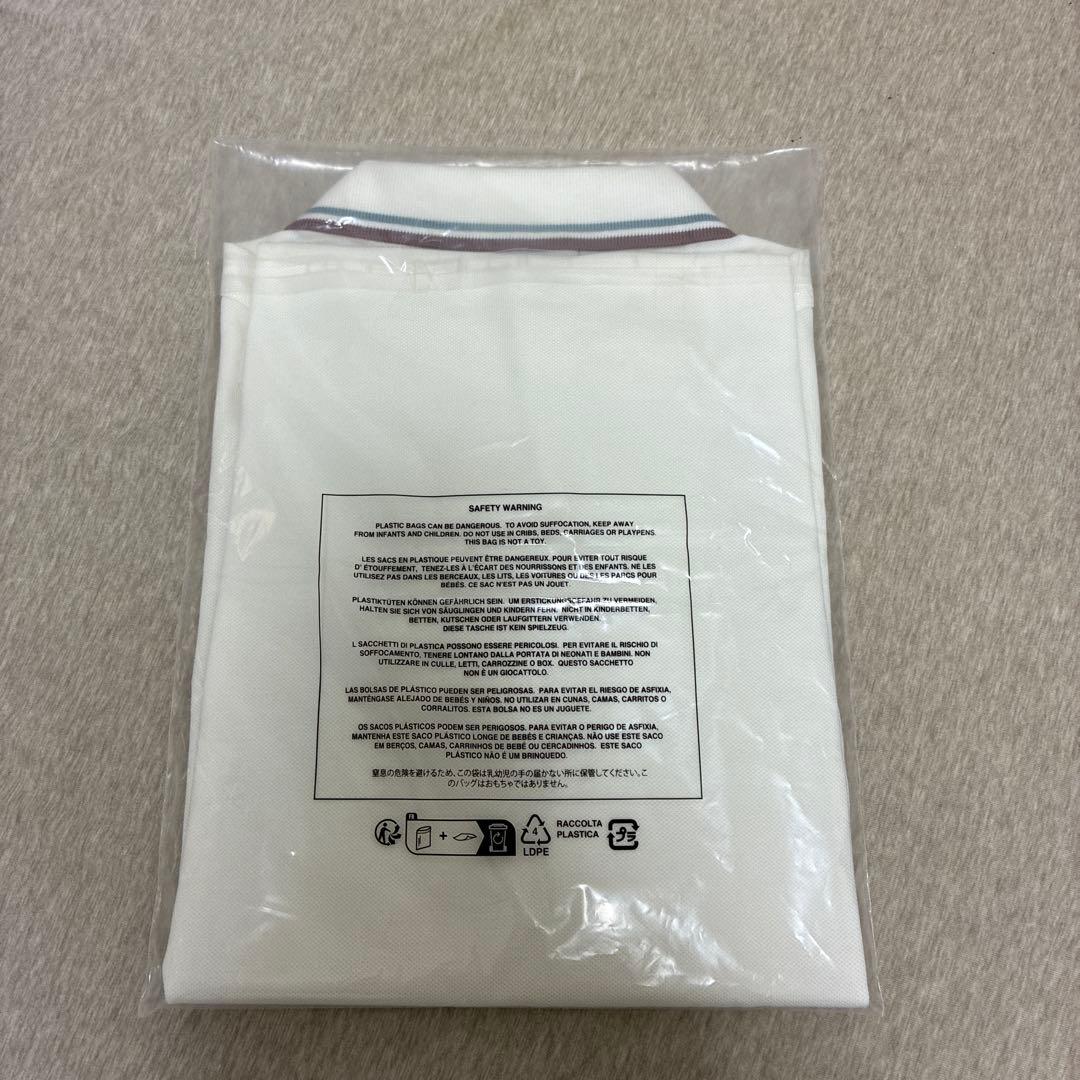 FRED PERRY M3600 白ポロシャツMサイズユニセックス