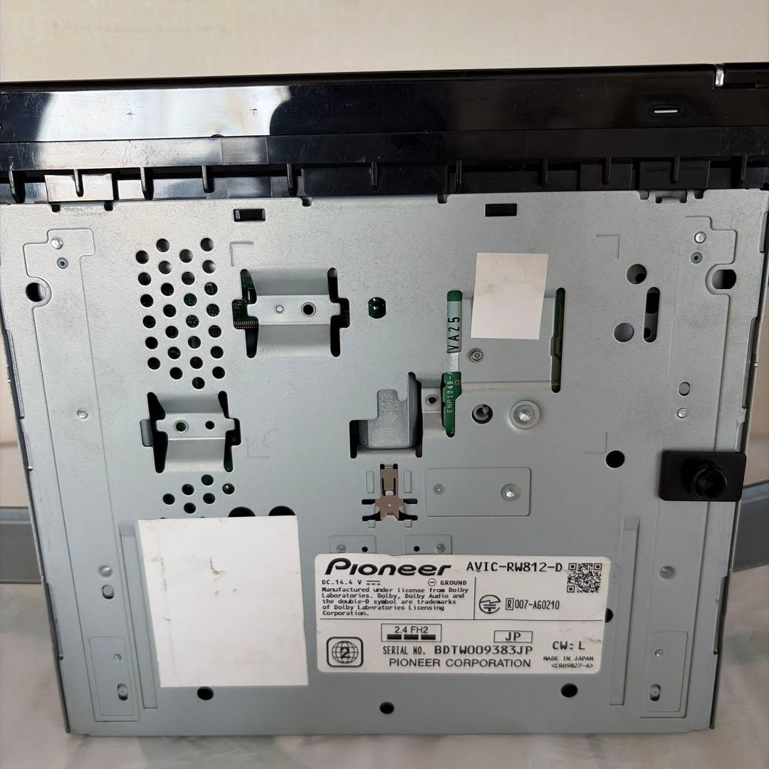 パイオニア カーナビ 楽ナビ AVIC-RW812-D