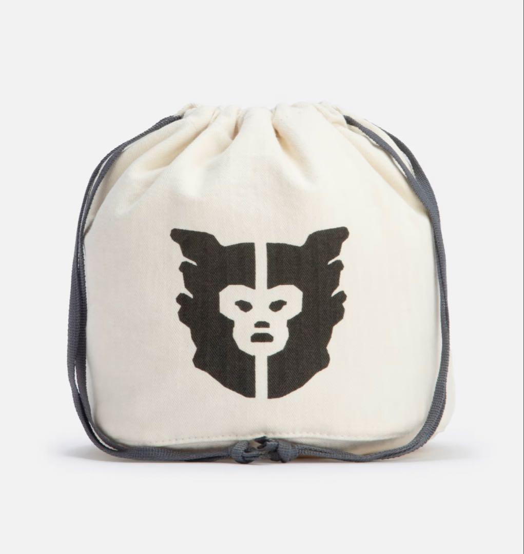 HUMAN MADE 巾着バッグ アイボリー　未使用