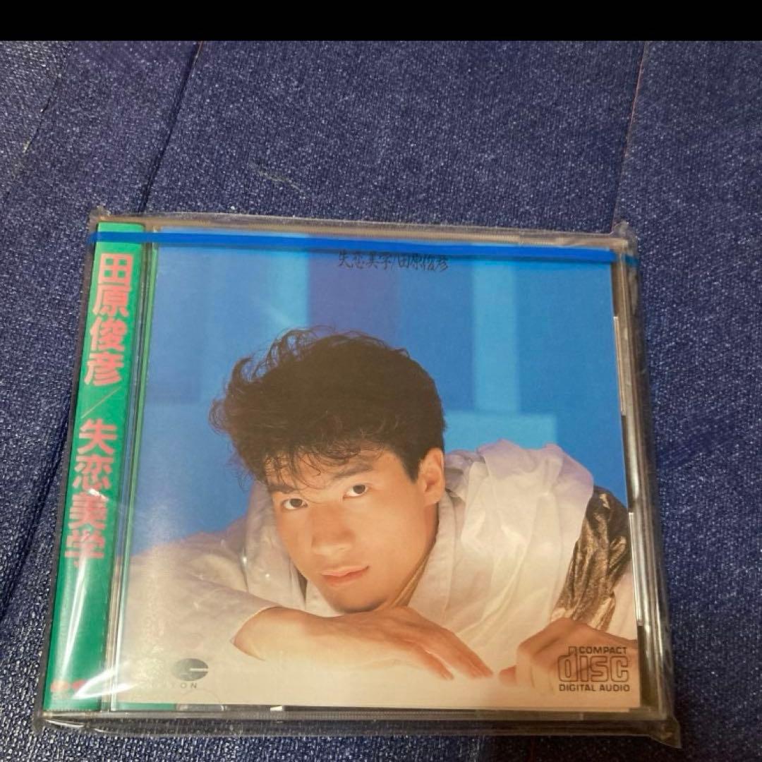 田原俊彦 .失恋美学　差し込み巻き帯付き　邦楽CD ジャニーズ　昭和　アイドル